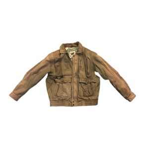 Vintage Steer Brand Leather Jacket